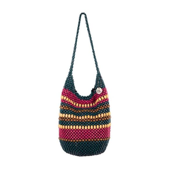 The Sak Back to Bali Hobo Light Denim Multi - Picture 2 of 3